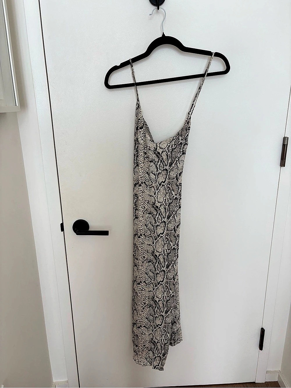 Reformation Dress Snake Print Maxi Dress Size 6
